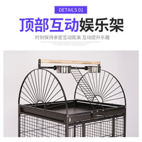 Large Steel Tube Parrot Cage Breeding Bird Cage Pet Cage