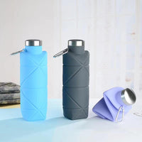 Collapsible Silicone Water Bottle for Outdoor Sports and Travel
