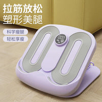 Adjustable Folding Slant Board for Calf Stretching and Muscle Massage with Timer