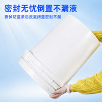 Food-Grade Plastic Storage Barrel with Lid - 30L/35L/50L Thickened Round Water Container