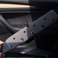 Car Seat Belt Shoulder Pad with Cute Doll Blind Box DIY Comfort Cushion Anti-Choke