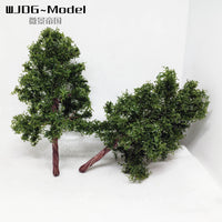 Model Wire Trees for Architectural Sand Table and DIY Micro Landscape Scenery, Green, 7-17cm