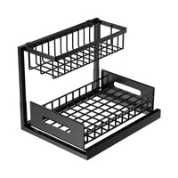 Pull-Out Under Sink Cabinet Organizer for Kitchen and Bathroom