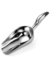 Multi-functional Stainless Steel/Plastic Food Scoop for Ice, Flour, Tea, and Grains