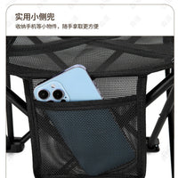 Portable Outdoor Folding Table and Breathable Mesh Chairs Set for Camping, BBQ, and Fishing