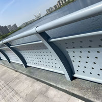 Galvanized Steel Safety Fence Railing for Roads, Parks, and Residential Areas