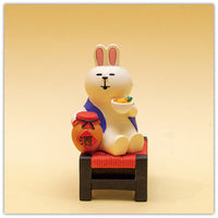 ZAKKA Japanese Style Miniature Resin Cat Figurines for Home Decor and Gifts