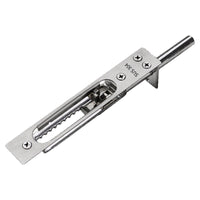 Rongxin Stainless Steel Heavy-Duty Door Bolt with Gear, Concealed Floor Bolt for Double Doors and Security Doors