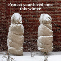 Burlap Plant Frost Protection Wrap for Winter Tree & Shrub Care