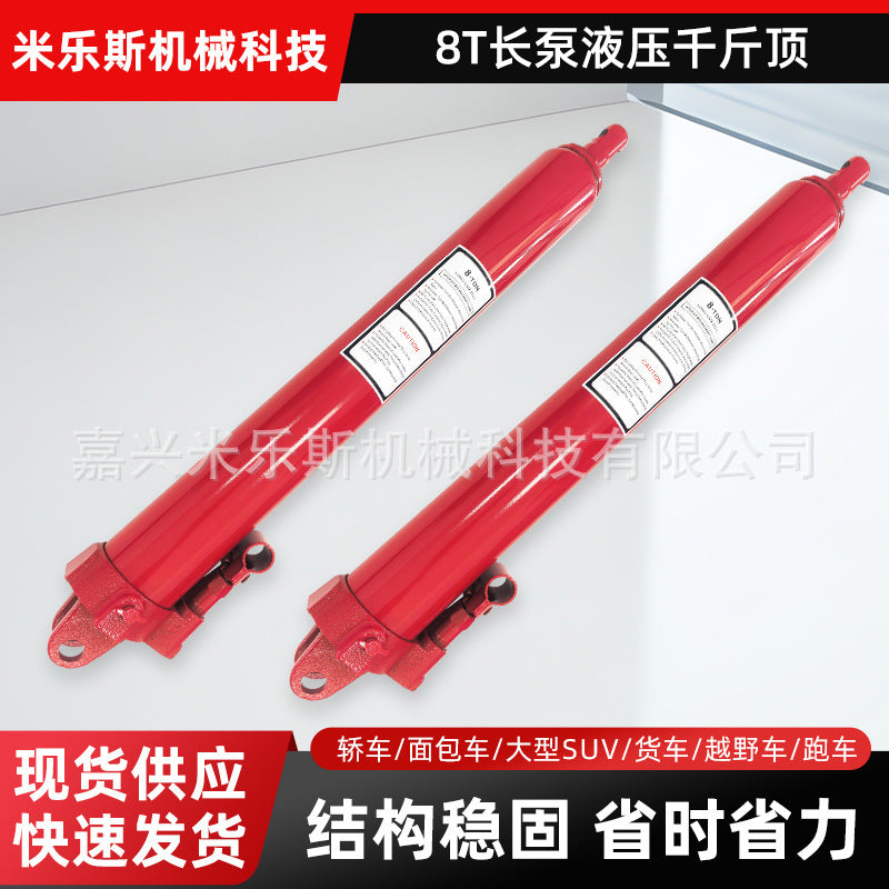 Long Ram Hydraulic Jack 5T 8T 12T Single Pump for Engine Hoist