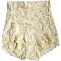 Postpartum High-Waist Lace Tummy Control Shaper Panties for Women