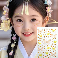 Self-Adhesive Face Gems & Glitter Eyeshadow Set for Stage Makeup & Festivals