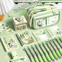 Vintage Style Large Capacity Pencil Case for Students