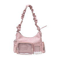 Korean Style Star Ita Bag Transparent Shoulder Bag for Students