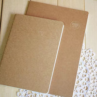 Kraft Paper Cover Thread-Bound Notebook Set for Office and School
