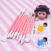 8-Piece Plastic Clay Sculpting Tool Set for DIY Crafts