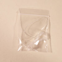 Flat Crystal Beading Thread for DIY Bracelets and Jewelry Making, Individually Packaged