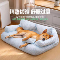 Cooling Washable Pet Sofa Bed for Small to Medium Dogs and Cats