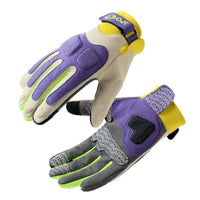Macaron Motorcycle Gloves Summer Breathable Anti-Slip for Men and Women