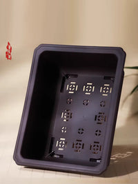 Resin Imitation Zisha Ceramic Succulent Planter Pot for Home Bonsai