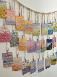 DIY Photo Display Rope with Clips for Wall Decor