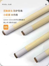 Kids' Mini Pool Cue Stick for Home Billiards - Black Eight Training Rod
