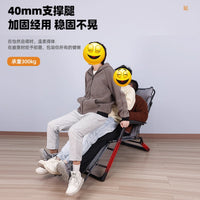 2025 New Recliner Chair Office Folding Lunch Break Bed Lazy Sofa Balcony Leisure Chair