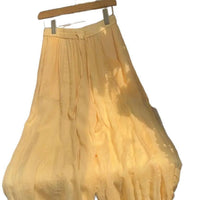 Women's Linen Cotton High-Waisted Wide-Leg Bloomers