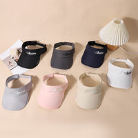 Retractable Brim Quick-Dry Sun Visor for Men and Women, Adjustable UV Protection Sports Cap