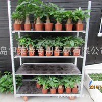 Detachable Rust-Proof Agricultural Garden Cart with Wheels for Flower Transport