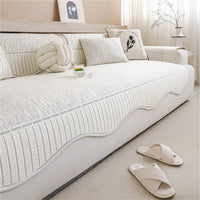 Cooling Ice Silk Sofa Cover Non-Slip Washable Summer Sofa Mat