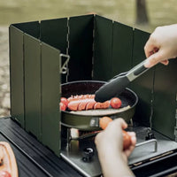Goout Outdoor Camping Foldable Windscreen for BBQ and Picnic