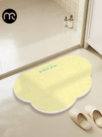 Diatomaceous Earth Bath Mat Quick Dry Absorbent Non-Slip Bathroom Floor Mat