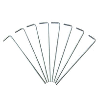 Heavy-Duty 7-Shape Tent Stakes for Outdoor Camping and Canopies