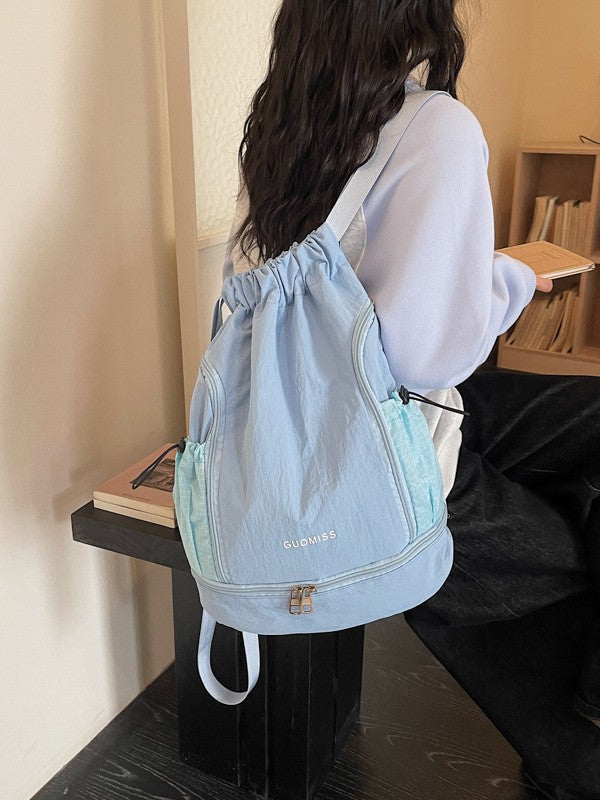 Drawstring Cinch Backpack for Sports, Gym, and Outdoor Activities