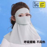 Summer Full Face UV Protection Mask with Drinkable Design for Driving and Outdoor Activities