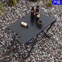 Portable Folding Camping Table with Storage Bag, Lightweight Outdoor Tactical Table