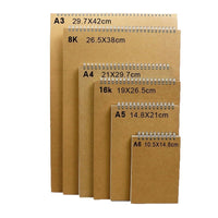 Sketchbook Coil Bound Drawing Pad for Artists, Thick Paper for Sketching, Painting, and Watercolor