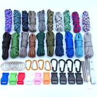 20-Color 7-Core Paracord for DIY Bracelets and Outdoor Tent Guy Lines