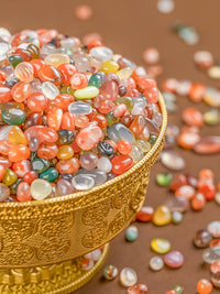 Tibetan Mandala Offering Seven-Gemstone Set for Buddhist Rituals