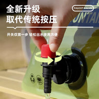 Portable 8L Collapsible Water Bag for Outdoor Camping & Car Use, Food-Grade Soft Water Container