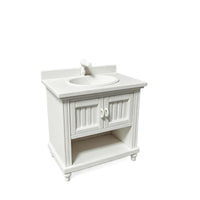 Miniature Dollhouse European Style Bathroom Cabinet Model