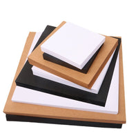 250g Square Thick Black White Kraft Cardboard Paper for Painting Hand-drawing Art Training Chinese Painting Handicraft
