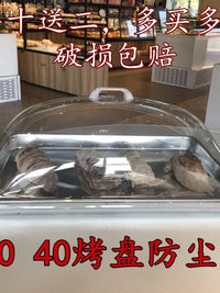 Acrylic Food Cover with Tray for Cake Display and Fresh-keeping