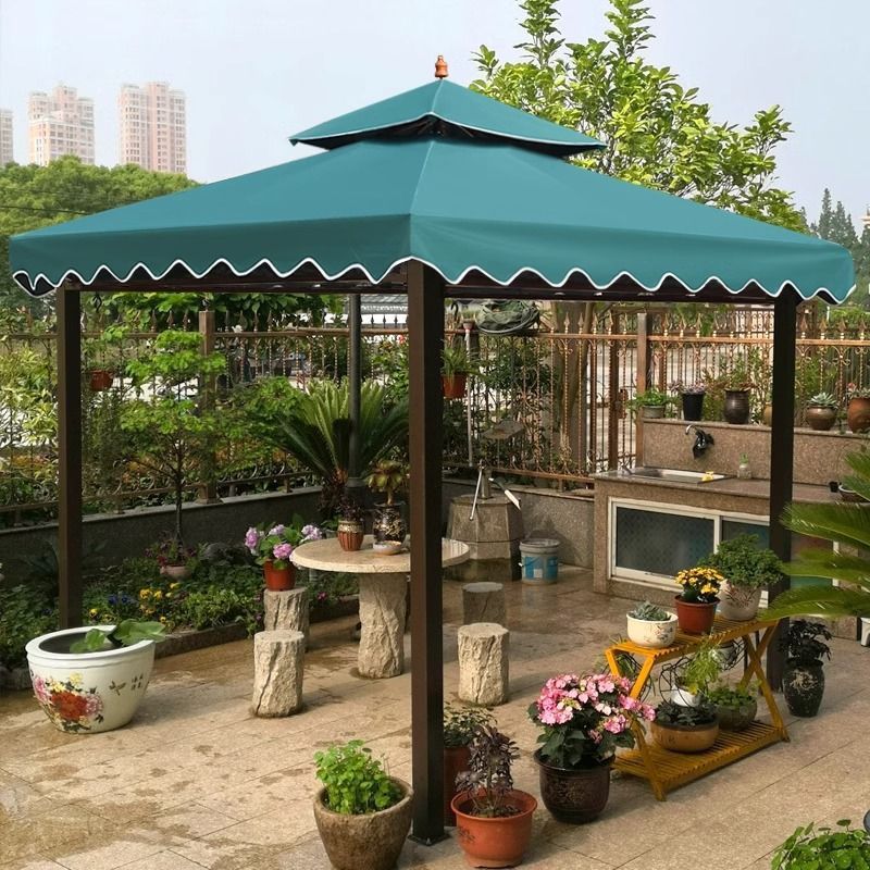 Outdoor Garden Patio Gazebo Canopy Tent for Events and Car Shelter