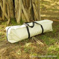 5x4.5m Outdoor 210D Oxford Hexagonal Tarp with UV Protection and Waterproof Coating for Camping