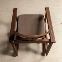 American Country Style Solid Wood Rocking Chair for Living Room, Patio, and Balcony