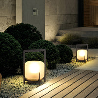 Solar Outdoor Lantern Portable Garden Patio Camping Waterproof Lawn Light