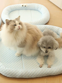 Cooling Pet Mat for Cats and Dogs, Summer Ice Silk Sleeping Pad