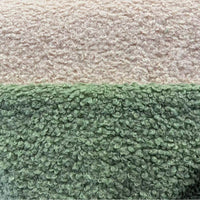 Lamb Wool Fleece Fabric for Fashion Apparel, Bags, Shoes, Hats, Toys, and Pet Beds